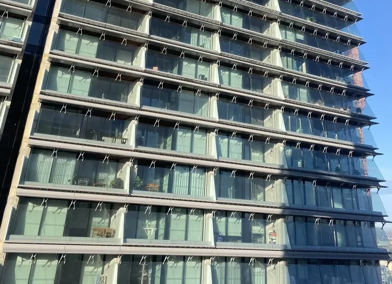 city apartment building