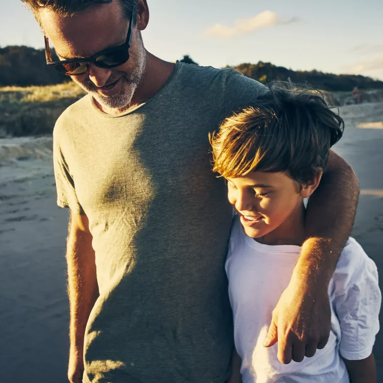 father and son