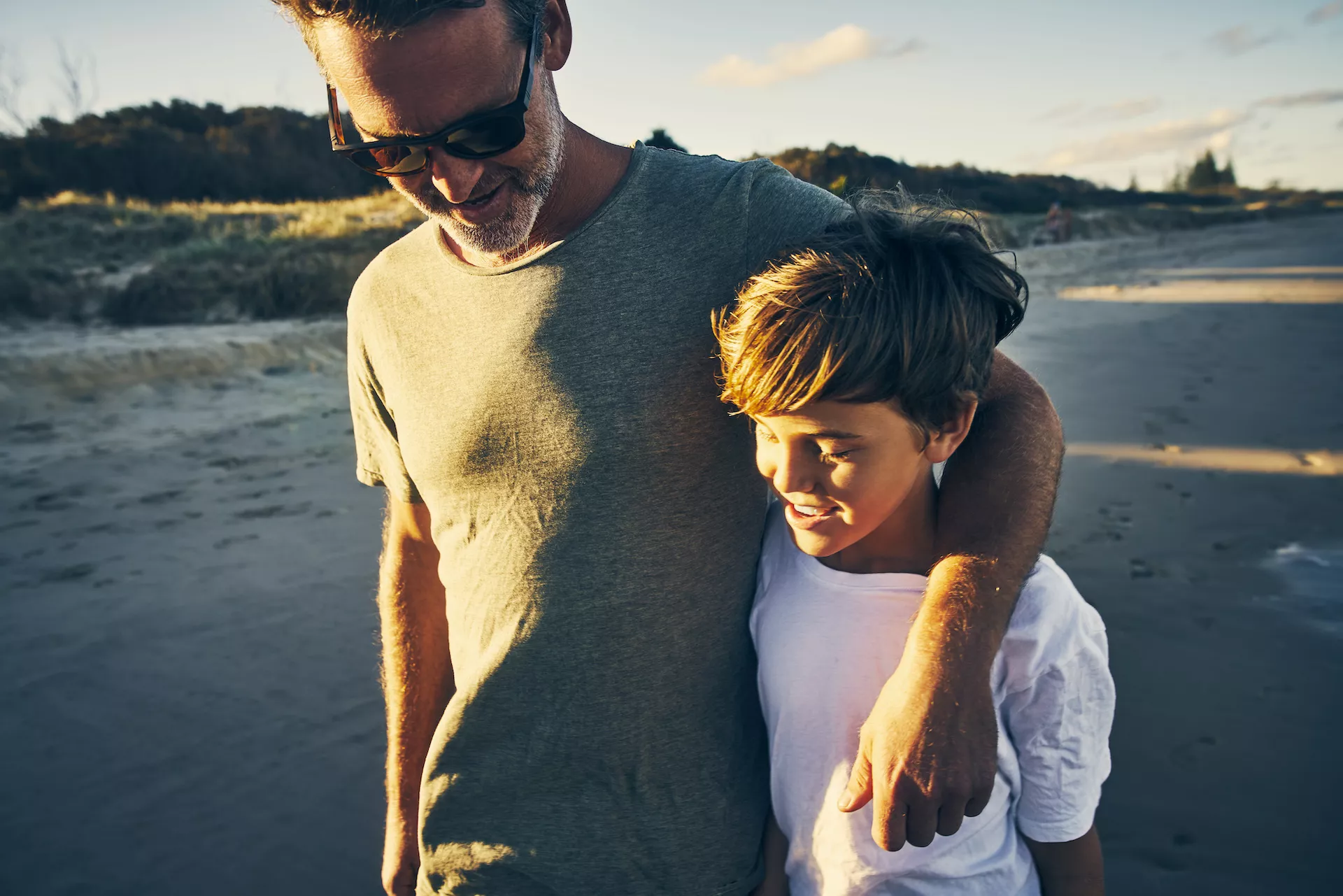 father and son