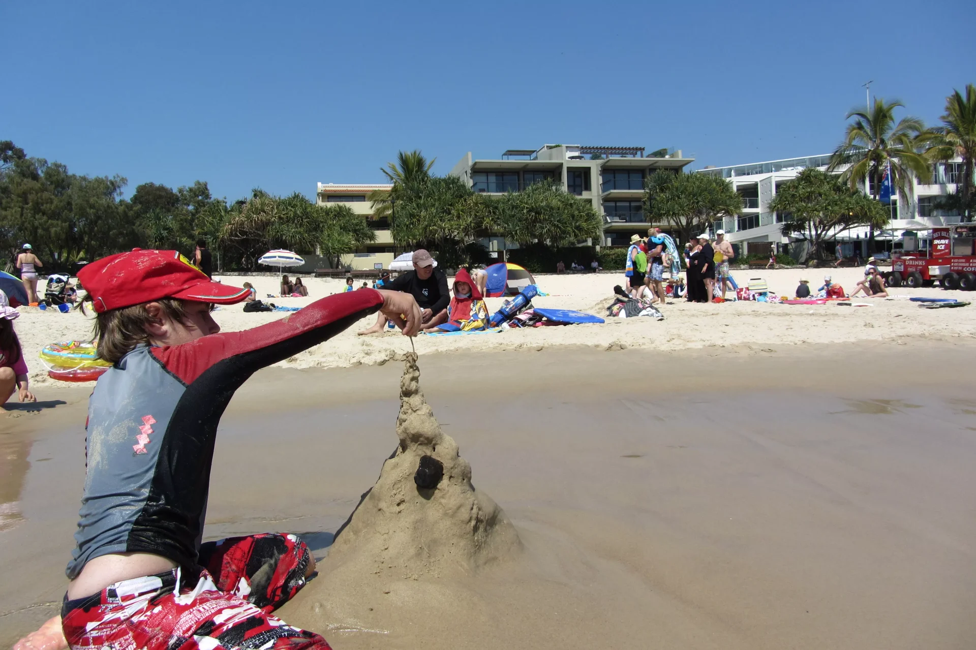 sandcastle or beach house
